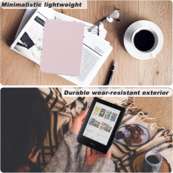 DMLuna Coque Slim Shell pour Tolino Shine 5 (2024), Shine Color, Shine 4 & Kobo Clara Colour, Clara BW (2024), Clara 2E, Coque P