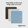 Étui porte-stylet pour kobo libra colour | beige sable| technologie de mise en veille/réveil | support intégré à 2 positions | c