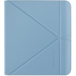 Kobo libra colour sleepcover case | dusk bleu | sleep/wake technology | built-in 2-way stand | vegan leather | compatible with 7