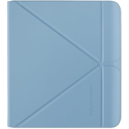 Kobo libra colour sleepcover case | dusk bleu | sleep/wake technology | built-in 2-way stand | vegan leather | compatible with 7