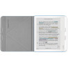 Kobo libra colour sleepcover case | dusk bleu | sleep/wake technology | built-in 2-way stand | vegan leather | compatible with 7
