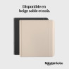 Étui Porte-Stylet pour Kobo Libra Colour | Noir| Technologie de Mise en Veille/réveil | Support intégré à 2 Positions | Cuir vég