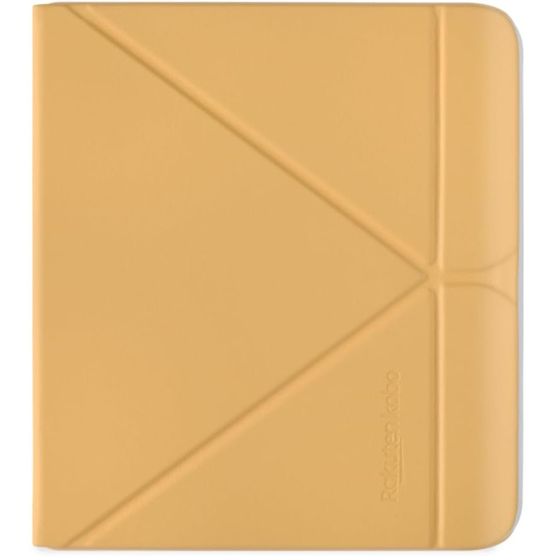 Étui SleepCover pour Kobo Libra Colour | Jaune Beurre | Technologie de Mise en Veille/réveil | Support intégré à 2 Positions | C