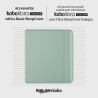 Étui SleepCover Basique pour Kobo Libra Colour | Vert Jardin | Technologie de Mise en Veille/réveil | Cuir végan | Compatible av