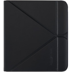 Kobo libra colour sleepcover case | noir | sleep/wake technology | built-in 2-way stand | vegan leather | compatible with 7" kob