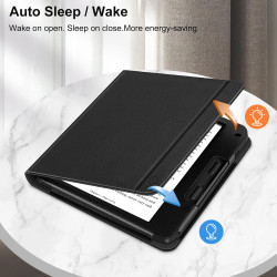 FINTIE Étui Compatible avec 7" Kobo Libra Colour 2024 / Kobo Libra 2 2021 (Modèle: N428 / N418), Coque Liseuse avec Béquille et 