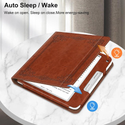FINTIE Étui Compatible avec 7" Kobo Libra Colour 2024 / Kobo Libra 2 2021 (Modèle: N428 / N418), Coque Liseuse avec Béquille et 
