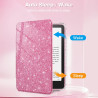 Fintie étui pour 7" kindle paperblanc (12e génération, 2024) et kindle colorsoft (1re génération, 2025/2024), étui transparent e