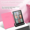 Fintie étui pour 7" kindle paperblanc (12e génération, 2024) et kindle colorsoft (1re génération, 2025/2024), étui transparent e