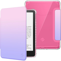 Fintie étui pour 7" kindle paperblanc (12e génération, 2024) et kindle colorsoft (1re génération, 2025/2024), étui transparent e