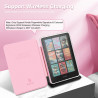 Fintie étui pour 7" kindle paperblanc (12e génération, 2024) et kindle colorsoft (1re génération, 2025/2024), étui transparent e