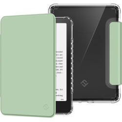 Fintie étui pour 7" kindle paperblanc (12e génération, 2024) et kindle colorsoft (1re génération, 2025/2024), étui transparent e