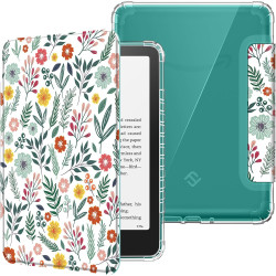 Fintie étui pour 7" kindle paperblanc (12e génération, 2024) et kindle colorsoft (1re génération, 2025/2024), étui transparent e