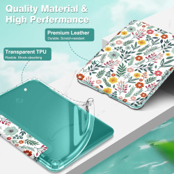 Fintie étui pour 7" kindle paperblanc (12e génération, 2024) et kindle colorsoft (1re génération, 2025/2024), étui transparent e