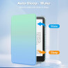 Fintie étui pour 7" kindle paperblanc (12e génération, 2024) et kindle colorsoft (1re génération, 2025/2024), étui transparent e
