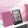 Fintie étui pour 7" kindle paperblanc (12e génération, 2024) et kindle colorsoft (1re génération, 2025/2024), étui transparent e
