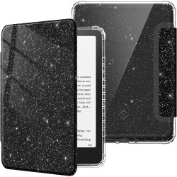 Fintie étui pour 7" kindle paperblanc (12e génération, 2024) et kindle colorsoft (1re génération, 2025/2024), étui transparent e
