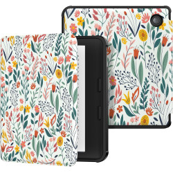 MoKo Coque pour Kobo Libra Colour 7 Pouces 2024, Étui de Protection Souple TPU Ultra-Mince et Léger Anti-Rayures avec Réveil/Som