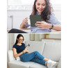 MoKo Coque pour Kobo Libra Colour 7 Pouces 2024, Étui de Protection Souple TPU Ultra-Mince et Léger Anti-Rayures avec Réveil/Som
