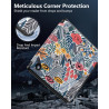 MoKo Coque pour Kobo Libra Colour 7 Pouces 2024, Étui de Protection Souple TPU Ultra-Mince et Léger Anti-Rayures avec Réveil/Som
