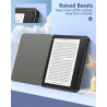MoKo Coque pour Kobo Libra Colour 7 Pouces 2024, Étui de Protection Souple TPU Ultra-Mince et Léger Anti-Rayures avec Réveil/Som