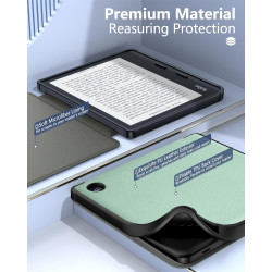 MoKo Coque pour Kobo Libra Colour 7 Pouces 2024,Étui de Protection Souple TPU Ultra-mince et Léger Anti-rayures avec Réveil/Somm
