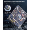 MoKo Coque pour Kobo Libra Colour 7 Pouces 2024, Étui de Protection Souple TPU Ultra-Mince et Léger Anti-Rayures avec Réveil/Som