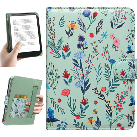 Hoyixi universel étui pour 6,8''-7" ereader compatibilité paperblanc/pocketbook and tolino/kobo clara 2e/kobo clara hd,étui de p