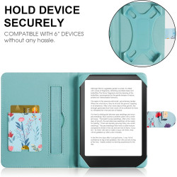 Hoyixi universel étui pour 6" paperblanc /6" kindle 2025 & 2019 compatibilité kobo/voyaga/pocketbook/tolino ereader,étui de prot
