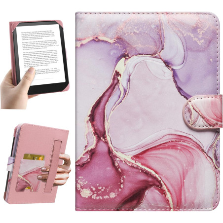 Hoyixi universel étui pour 6" paperblanc /6" kindle 2025 & 2019 compatibilité kobo/voyaga/pocketbook/tolino ereader,étui de prot