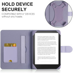 Hoyixi universel étui pour 6" paperblanc /6" kindle 2025 & 2019 compatibilité kobo/voyaga/pocketbook/tolino ereader,étui de prot