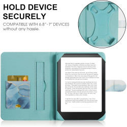 Hoyixi universel étui pour 6,8''-7" ereader compatibilité paperblanc/pocketbook and tolino/kobo clara 2e/kobo clara hd,étui de p