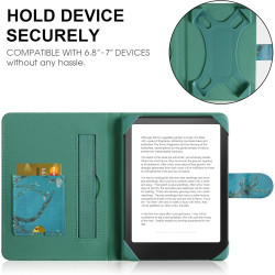 Hoyixi universel étui pour 6,8''-7" ereader compatibilité paperblanc/pocketbook and tolino/kobo clara 2e/kobo clara hd,étui de p