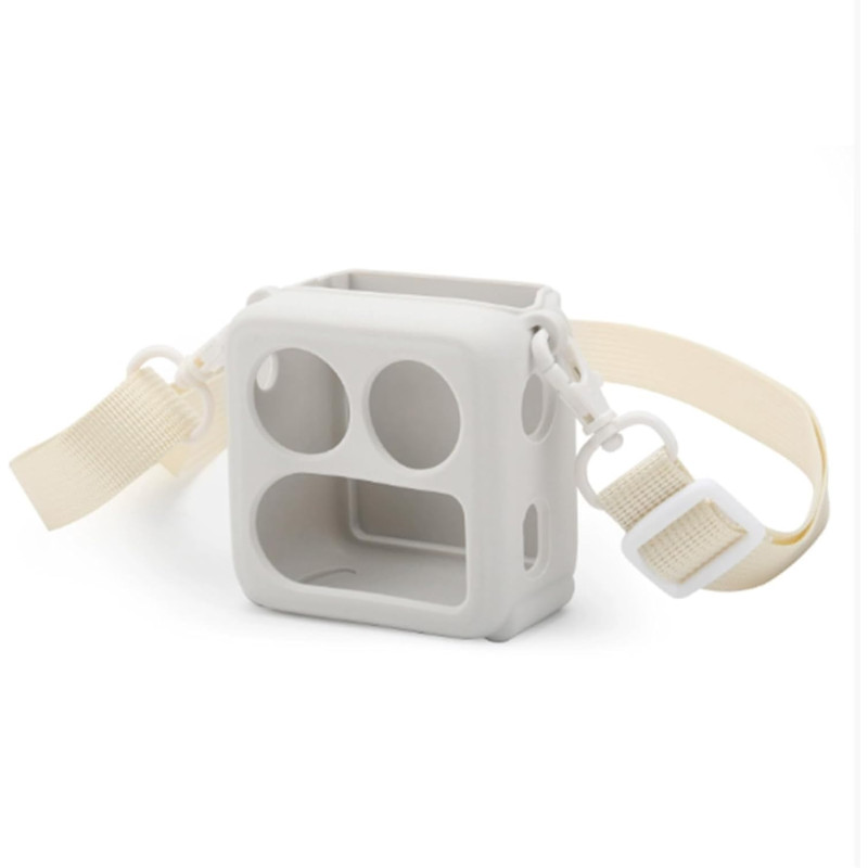 Coque en silicone pour Yoto Mini 2024 Housse de protection multifonction avec espace pour carte et bandoulière