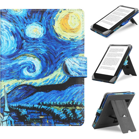 Hoyixi universel étui pour 6.8 pouces,7 pouces ereader compatible pocketbook/tolino/sony e-book reader kindle paperblanc/kobo cl
