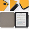 Tenano Coque Origami pour Kobo Libra Colour (Modèle : N428) Et Tolino Vision Colour 2024 avec Fonction Auto Veille/Réveil - Jaun