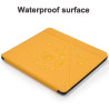 Tenano Coque Origami pour Kobo Libra Colour (Modèle : N428) Et Tolino Vision Colour 2024 avec Fonction Auto Veille/Réveil - Jaun