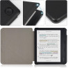 Tenano Coque Origami pour Kobo Libra Colour (Modèle : N428) Et Tolino Vision Colour 2024 avec Fonction Auto Veille/Réveil - Noir