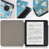 Tenano Coque Origami pour Kobo Libra Colour (Modèle : N428) Et Tolino Vision Colour 2024 avec Fonction Auto Veille/Réveil - Fleu