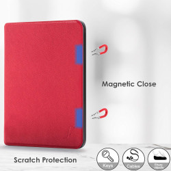 Forefront Cases Étui pour Kobo Glo HD (et Kobo Touch 2.0) (Modèle: 2015) - Mince et Léger, Fonction Automatique Veille/Réveil In