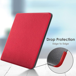Forefront Cases Étui pour Kobo Glo HD (et Kobo Touch 2.0) (Modèle: 2015) - Mince et Léger, Fonction Automatique Veille/Réveil In