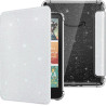 Moko coque pour 7" kindle paperblanc 12e gén 2025/2026 & kindle colorsoft 2024/2025, ultra clair souple et coque arrière paillet