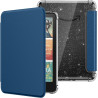 Moko coque pour 7" kindle paperblanc 12e gén 2025/2026 & kindle colorsoft 2024/2025, ultra clair souple et coque arrière paillet