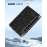 Moko coque pour 7" kindle paperblanc 12e gén 2025/2026 & kindle colorsoft 2024/2025, ultra clair souple et coque arrière paillet