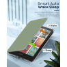Moko coque pour 7" kindle paperblanc 12e gén 2025/2026 & kindle colorsoft 2024/2025, ultra clair souple et coque arrière paillet