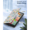 Moko coque pour 7" kindle paperblanc 12e gén 2025/2026 & kindle colorsoft 2024/2025, ultra clair souple et coque arrière paillet