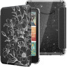 Moko coque pour 7" kindle paperblanc 12e gén 2025/2026 & kindle colorsoft 2024/2025, ultra clair souple et coque arrière paillet