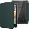 Moko coque pour 7" kindle paperblanc 12e gén 2025/2026 & kindle colorsoft 2024/2025, ultra clair souple et coque arrière paillet