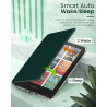 Moko coque pour 7" kindle paperblanc 12e gén 2025/2026 & kindle colorsoft 2024/2025, ultra clair souple et coque arrière paillet