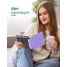 Moko coque pour 7" kindle paperblanc 12e gén 2025/2026 & kindle colorsoft 2024/2025, ultra clair souple et coque arrière paillet